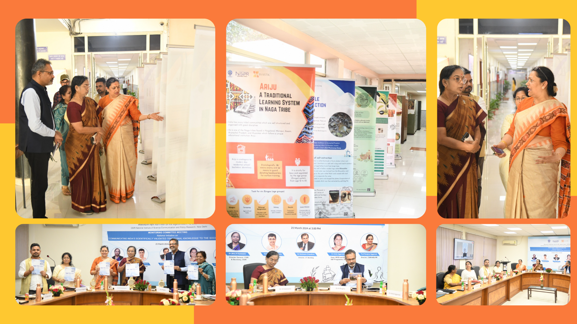 SVASTIK exhibition during the Monitoring Committee Meeting 2024